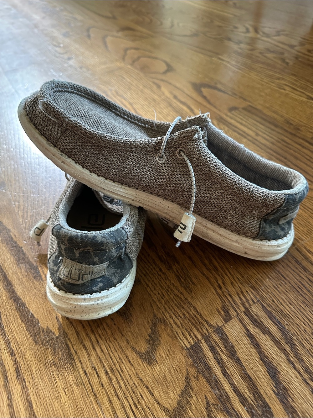 Hey Dude Sand dune Camo Mens Casual Slip-On Shoes